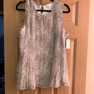 NWT Snakeskin tank